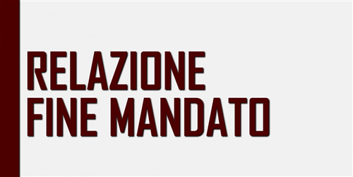 Immagine Relazione di fine mandato del Sindaco 2022/2025